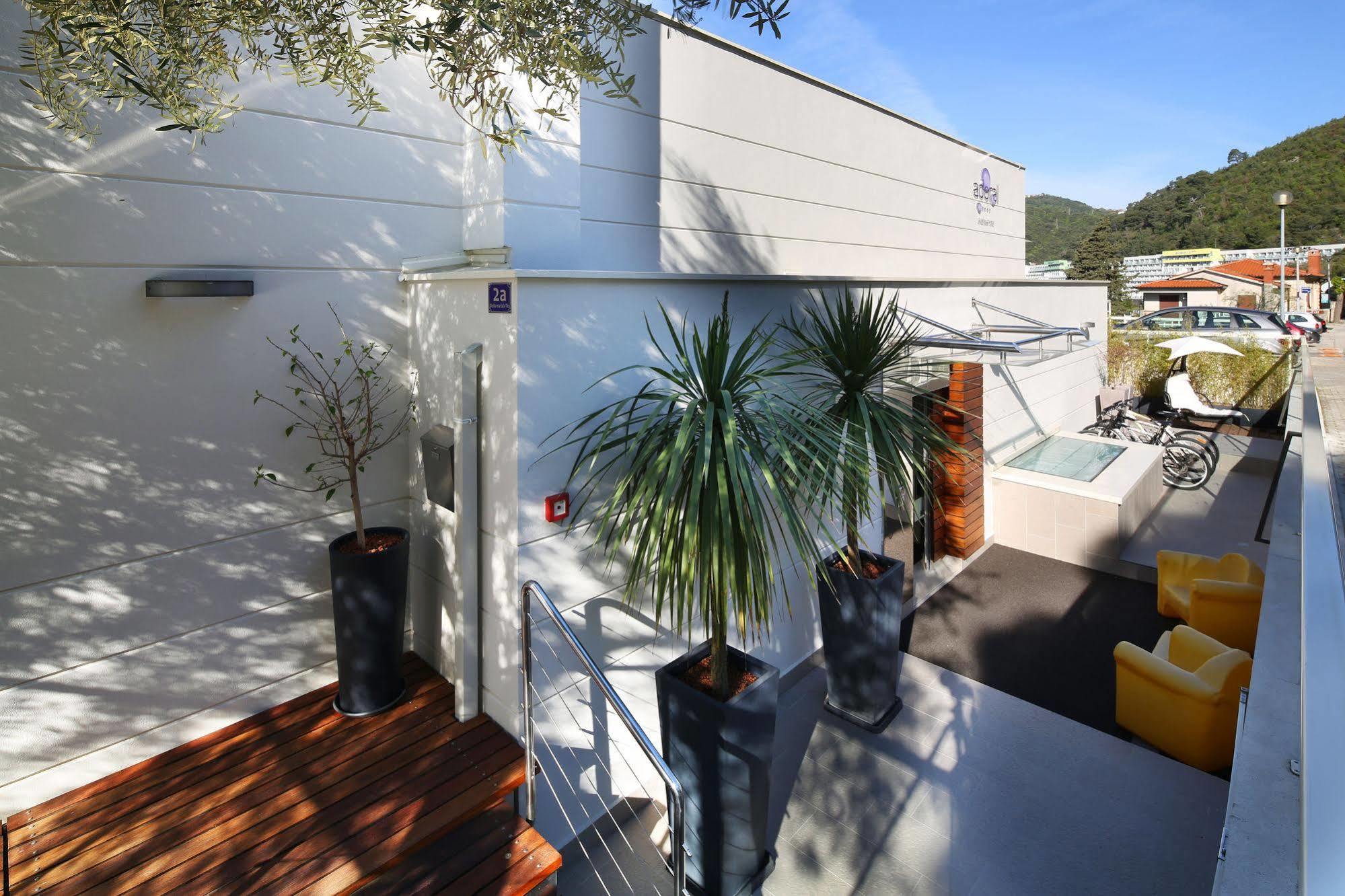 Boutique Hotel Adoral Rabac Dış mekan fotoğraf
